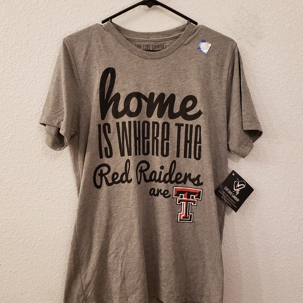 NWT TEXAS TECH RED RAIDERS GAME DAY T-SHIRT